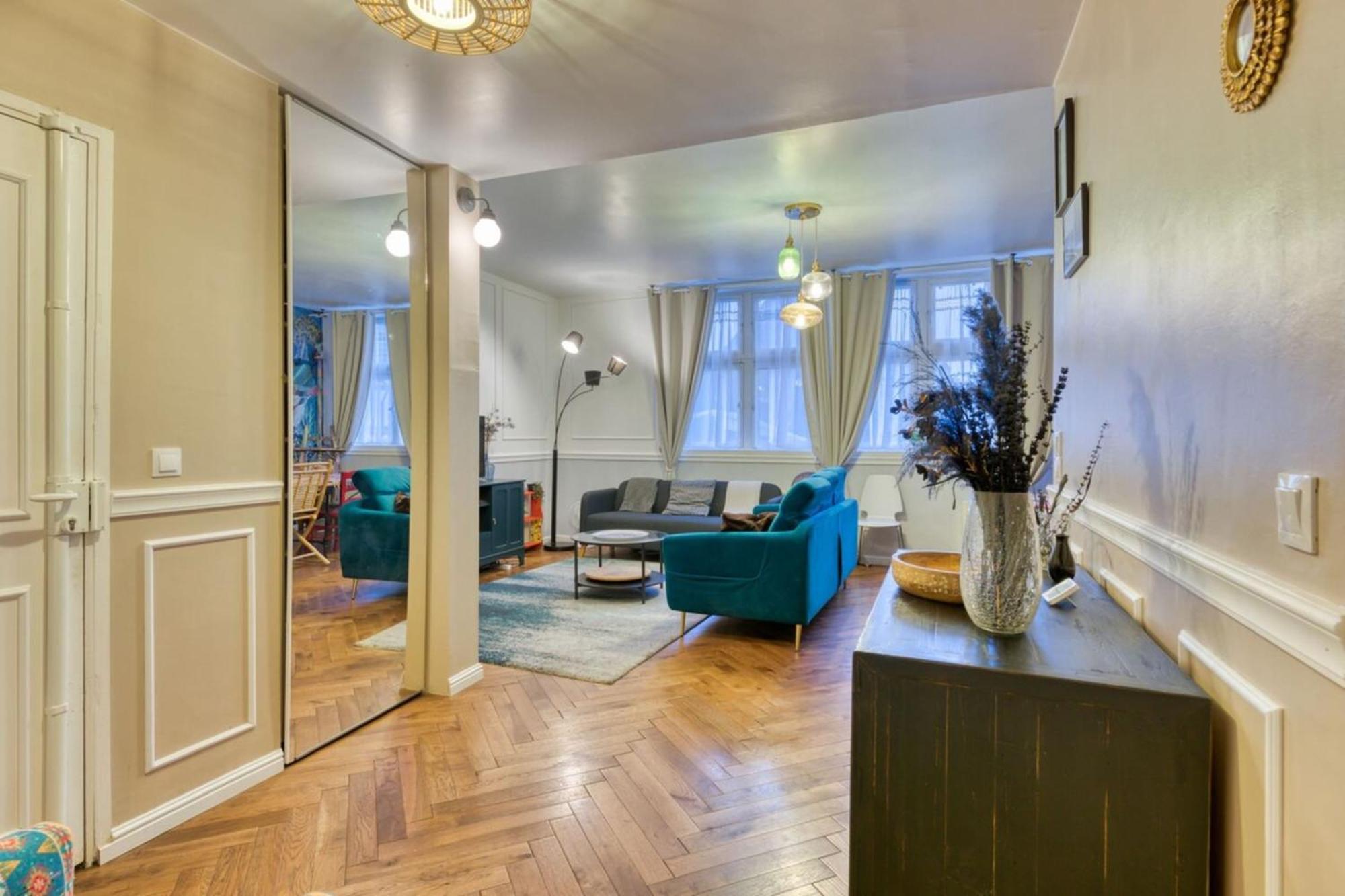 Vieux Marche Sublime Appartement Avec Ascenseur 鲁昂 外观 照片